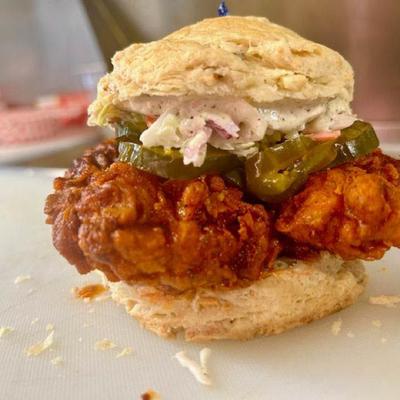 Buttermilk Fried Chicken Sandwich.