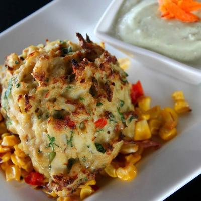 Crab Cake, close-up.