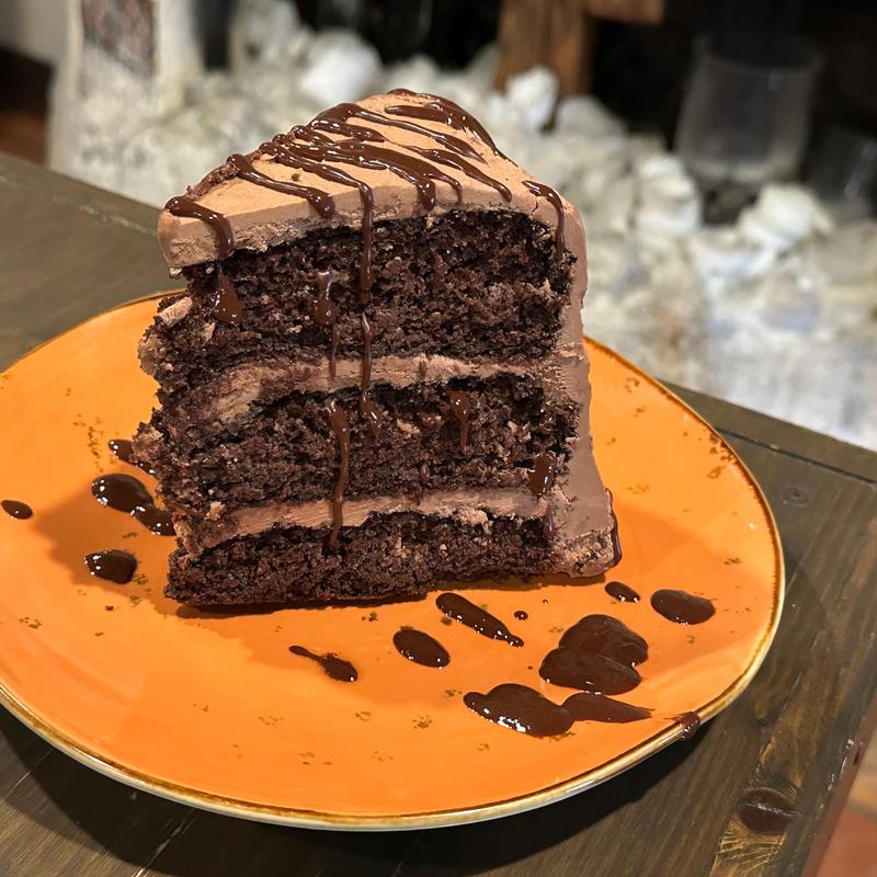 Chocolate Tower Cake photo