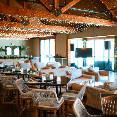 Interior, dining area.