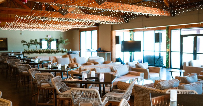 Interior, main dining room