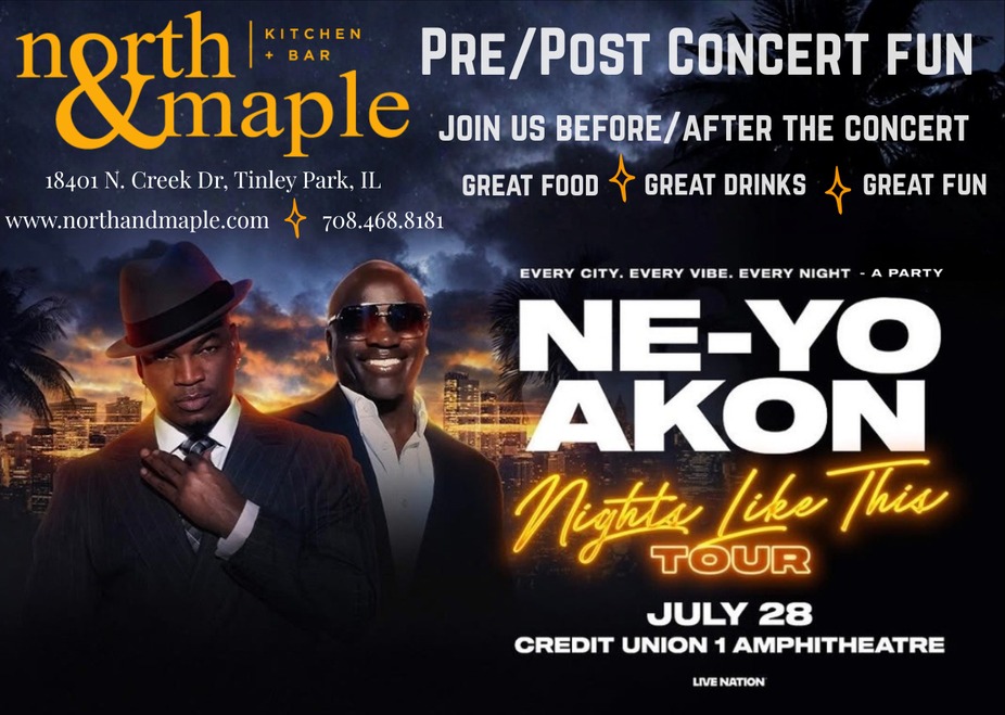 Ne-Yo with Akon Pre and Post Concert Fun! event photo