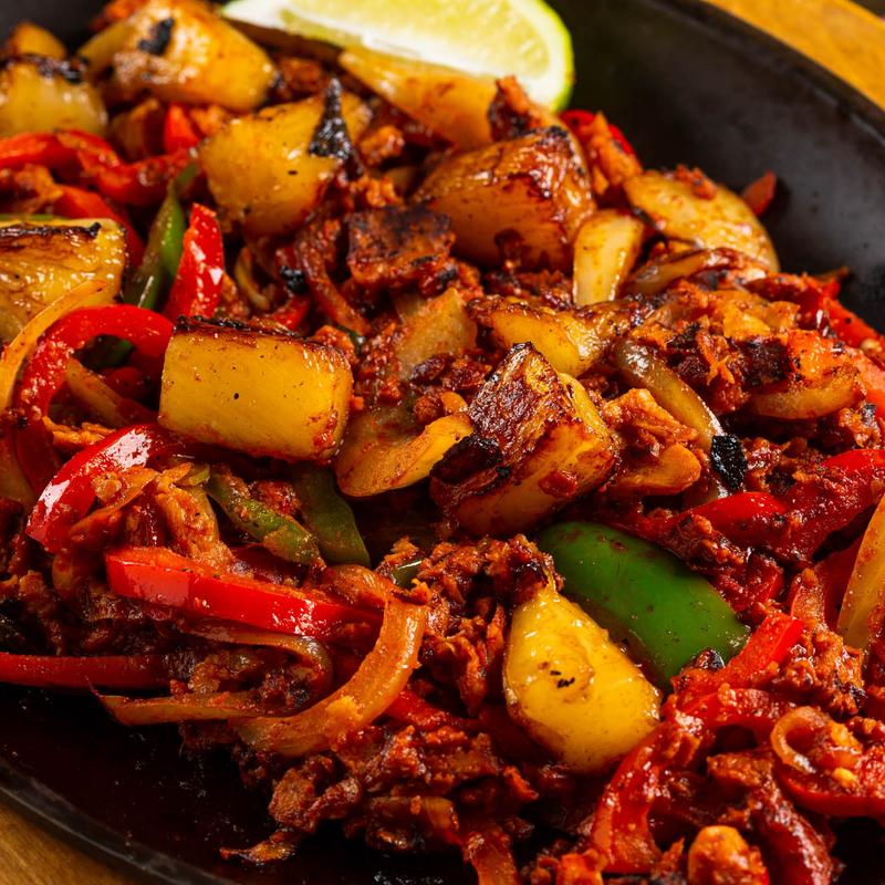 Vegan Al Pastor Fajita photo