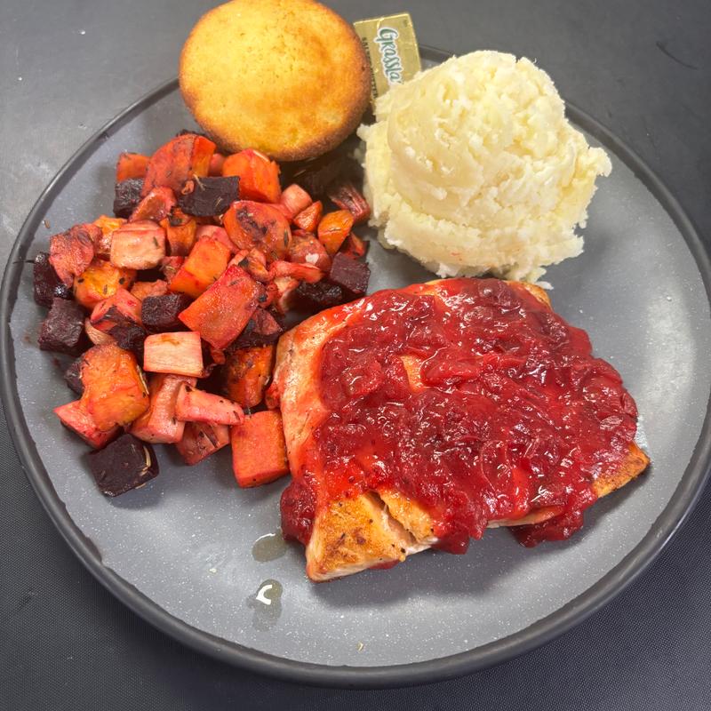 Cranberry Glazed Salmon photo