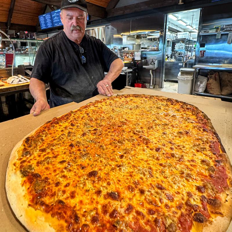 menu item 10 of 50, Stadium Pizza