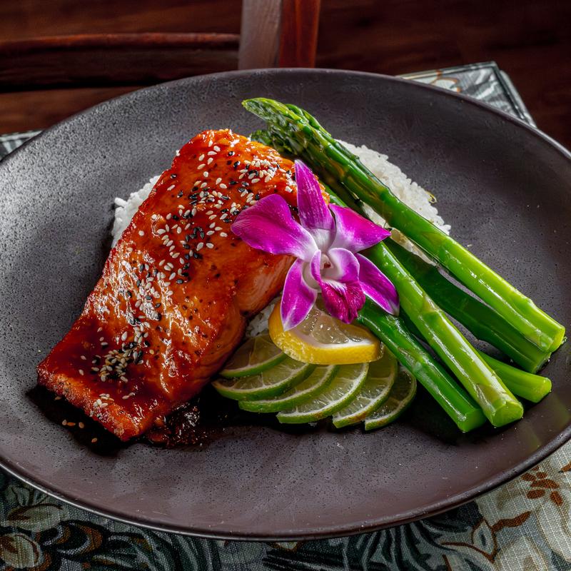 Honey Garlic Glazed Salmon photo