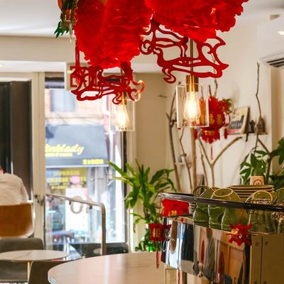 Interior decorations.