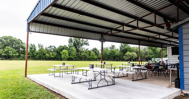 Outdoor, covered patio