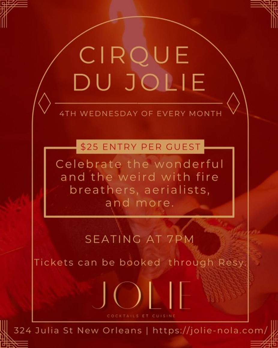 Cirque du Jolie event photo