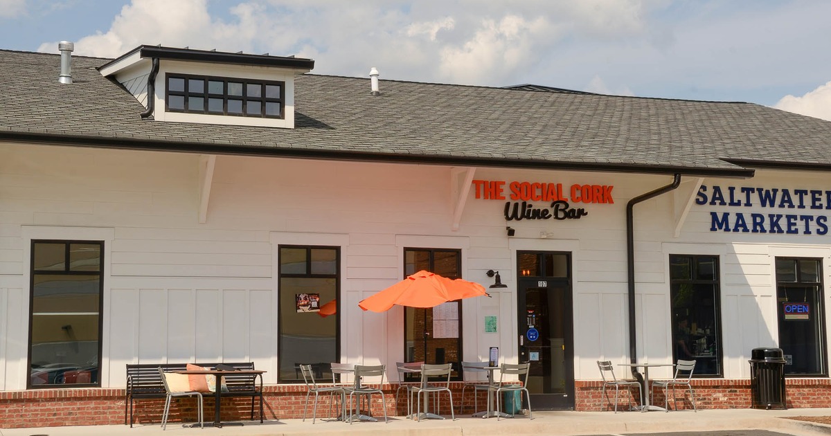 The Social Cork Wine Bar exterior