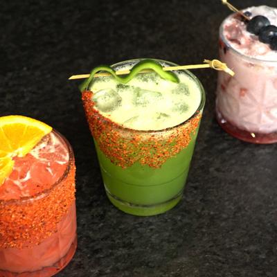 Various cocktails.