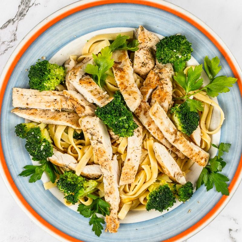 Fettuccine Chicken Broccoli photo
