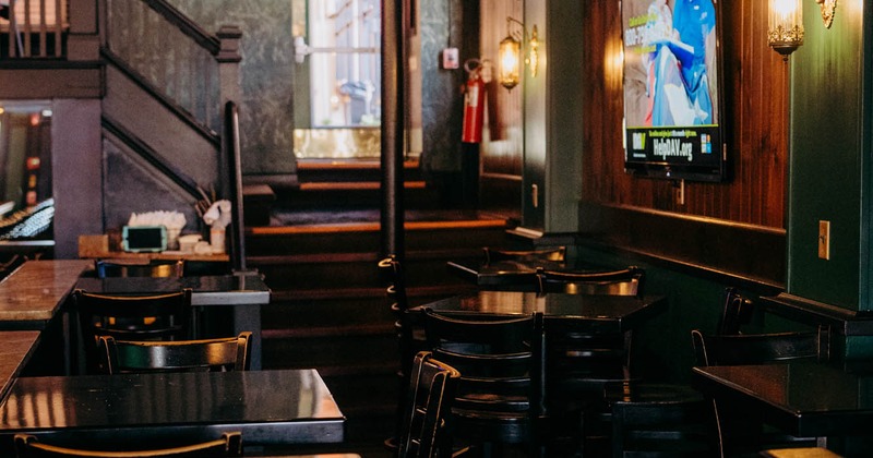 Interior seating area