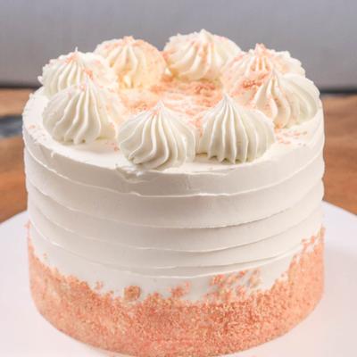 Strawberry Vanilla Cake.