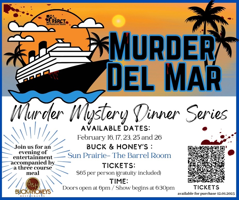 Murder Mystery Dinner series - Murder Del Mar event photo