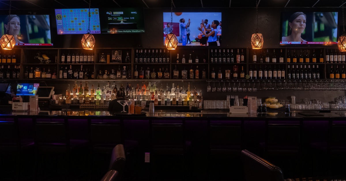 Interior, bar area
