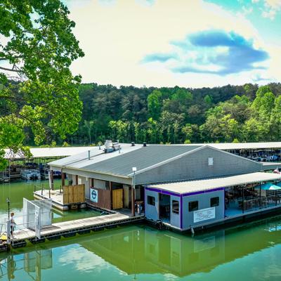 Exterior, view of the Dockside Grill.