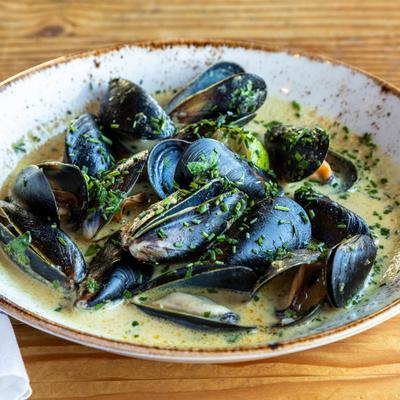 Kamilche Mussels.