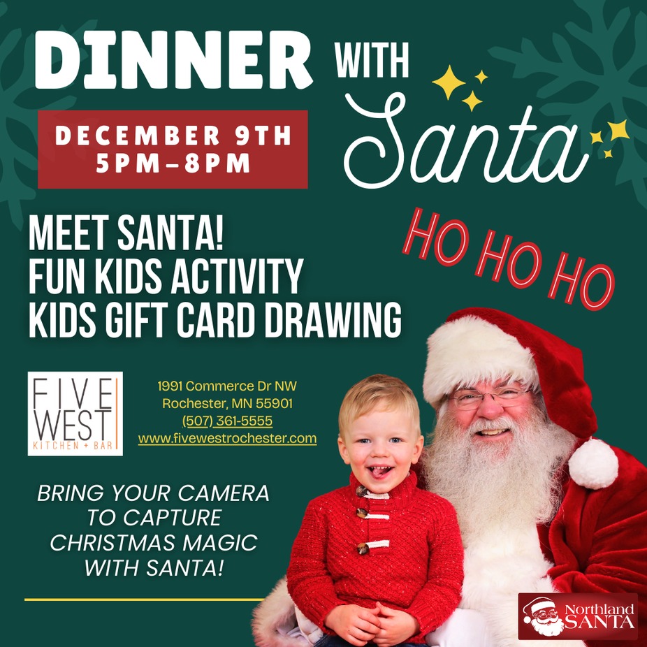 Dinner with Santa event photo