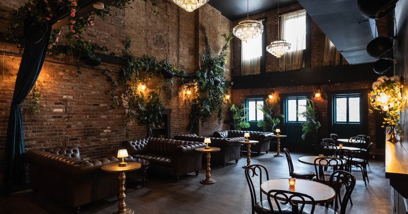 Interior seating area
