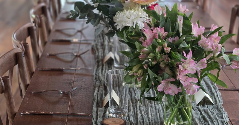Interior, dining area upstairs