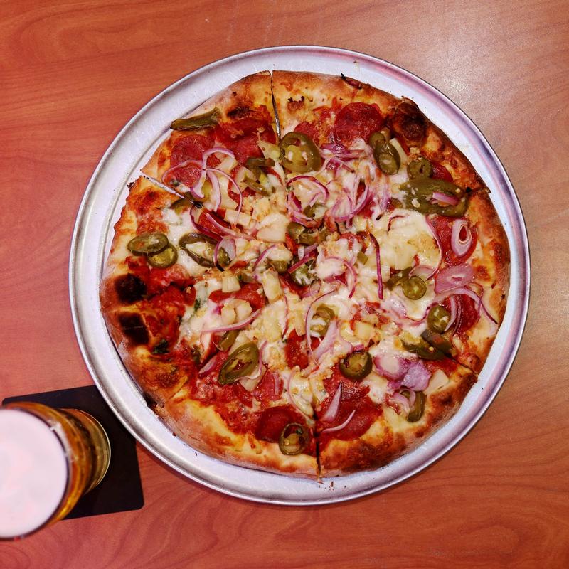 menu item 8 of 13, Mt Kilawea Pizza