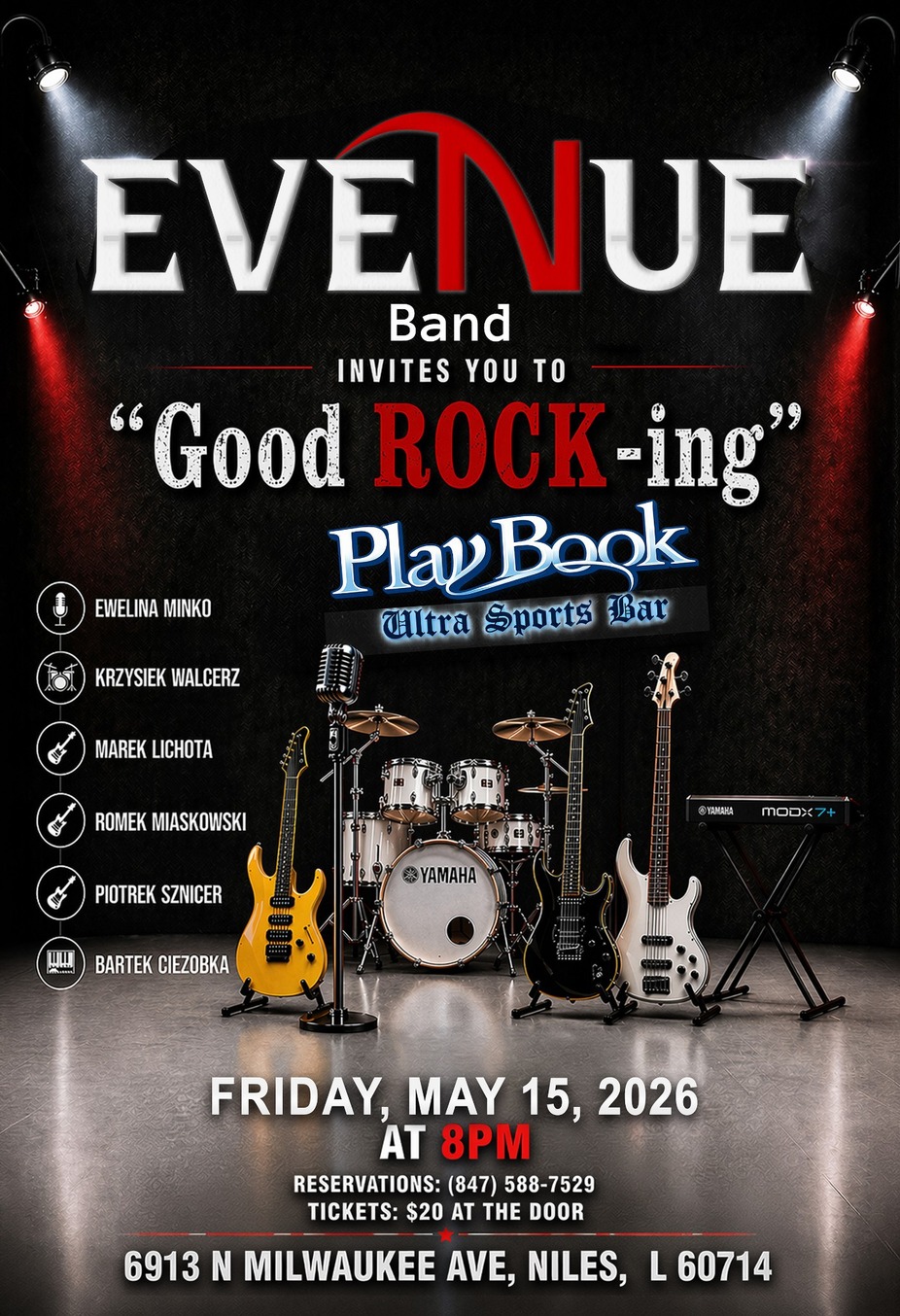 Live Music by:  EVENUE BAND event photo
