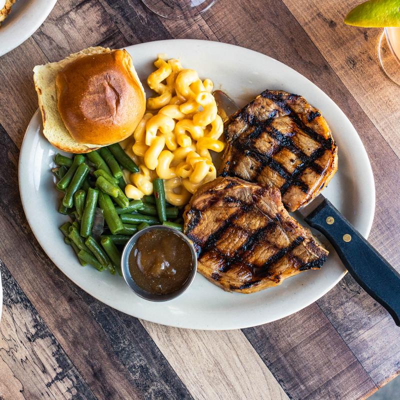 Marinated Grilled Pork Chops photo