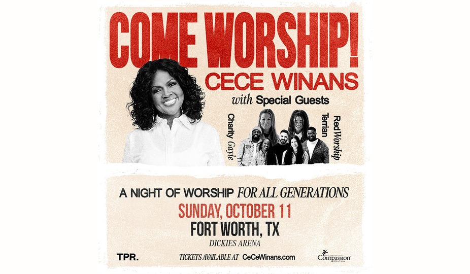 CeCe Winans - COME WORSHIP! Tour event photo