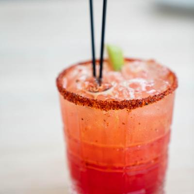 Pineapple Hibiscus Margarita.