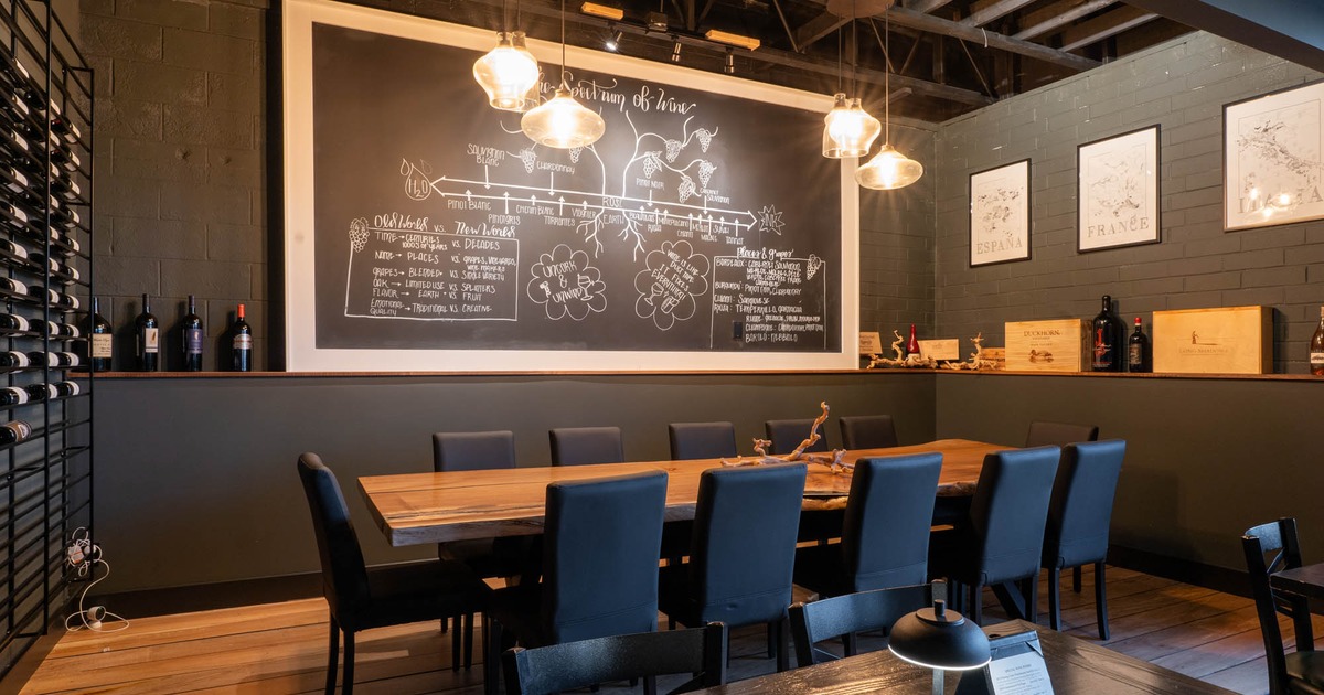 Interior seating area