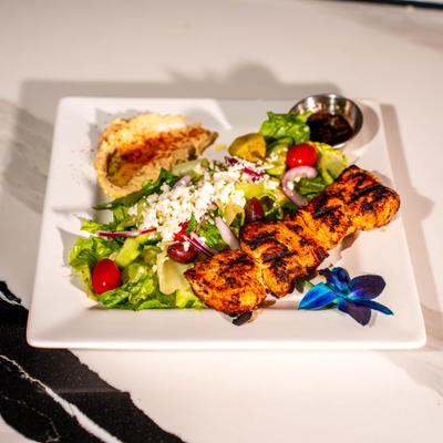 Lunch chicken kabob.