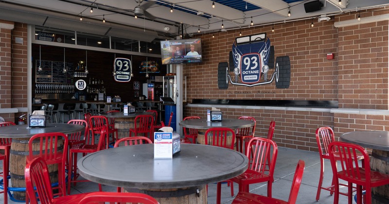 Interior seating space