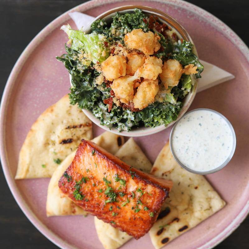 menu item 2 of 4, Seared Atlantic Salmon (df)