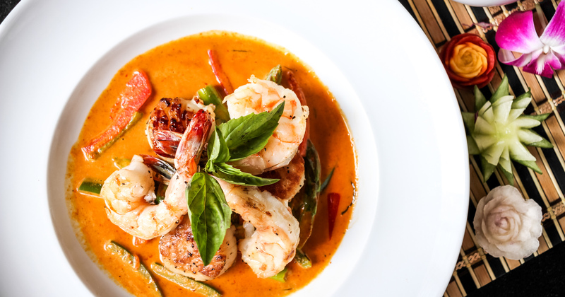 Shimp and Scallop Curry