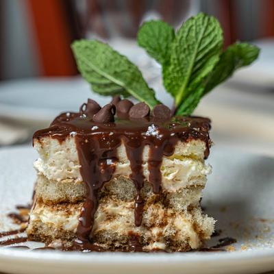 Tiramisu cake.