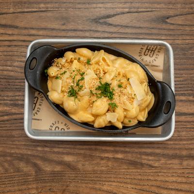 Smoked Mac and Cheese.