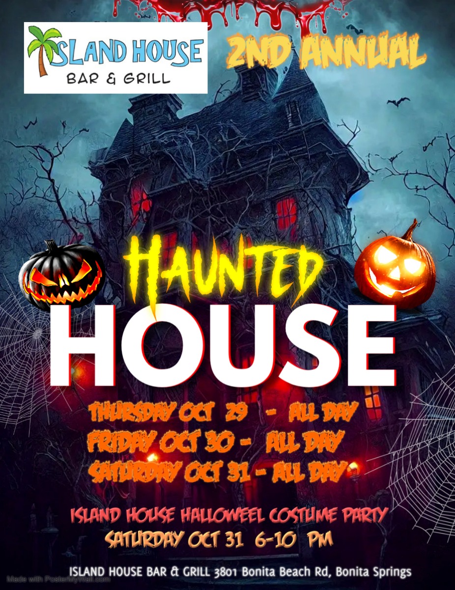 HAUNTED HOUSE AT THE ISLAND HOUSE event photo