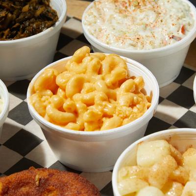 Assorted side dishes.