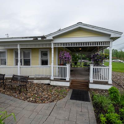 Emma Cleary's Cafe outside.