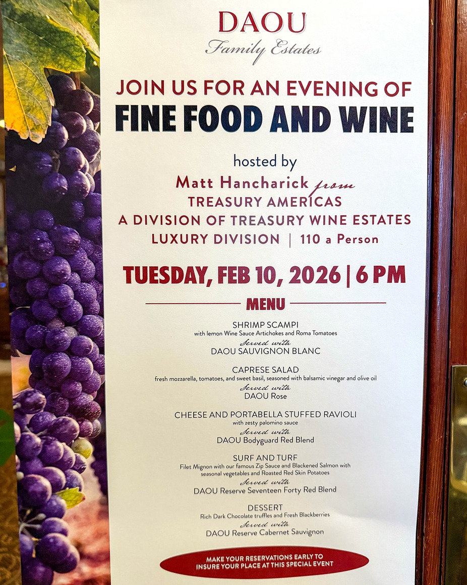 Wine Dinner event photo