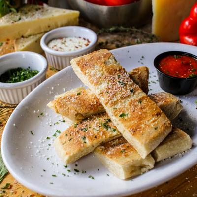 Fresh Baked Garlic Flatbread photo