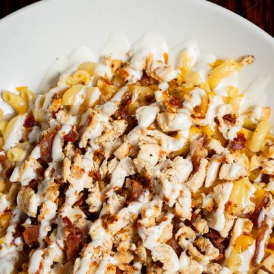 Chicken Bacon Ranch Mac Bowl.