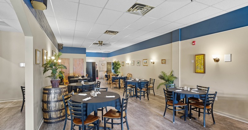 Interior seating space