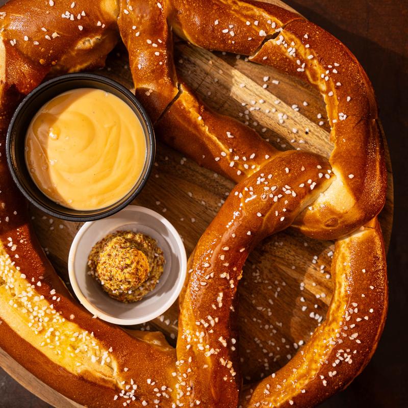 Giant Soft Bavarian Pretzel photo