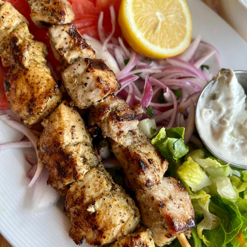 2 Pork Souvlakia photo