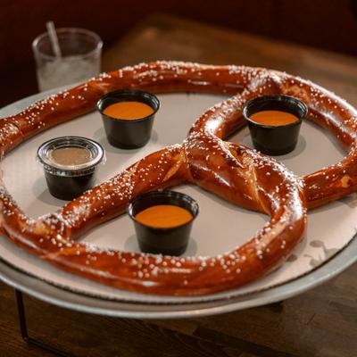Giant pretzel.