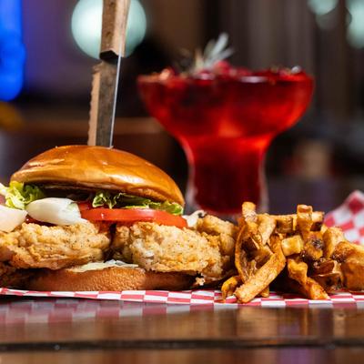 The Barnyarder burger.