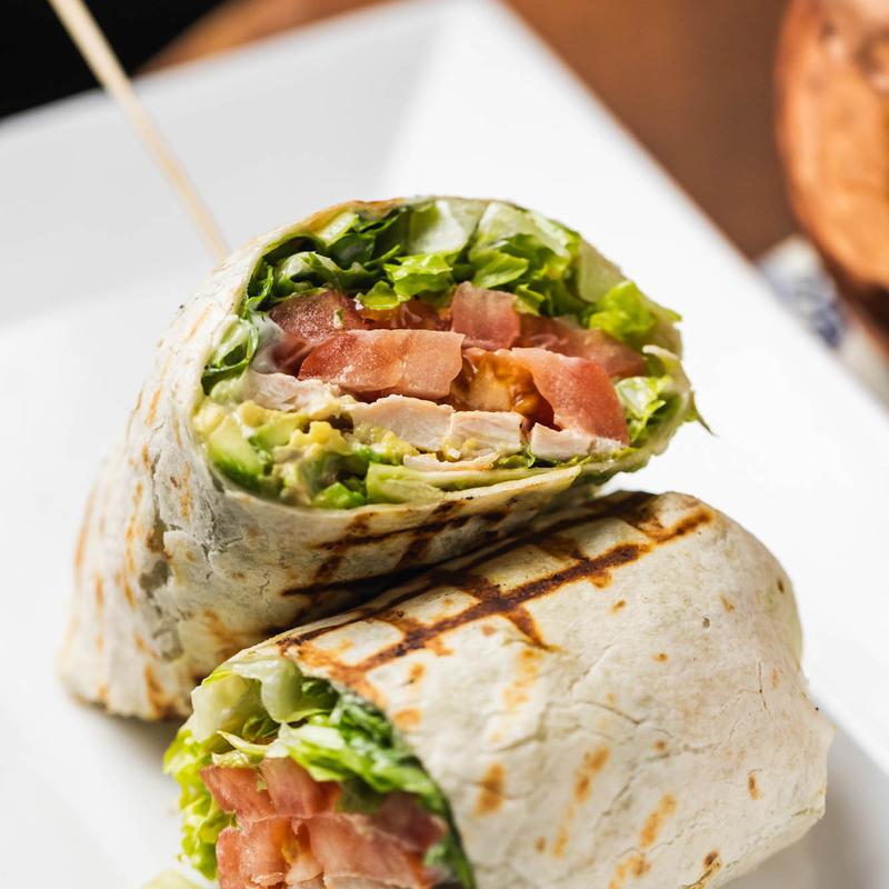 Grilled Chicken Avocado Wrap photo