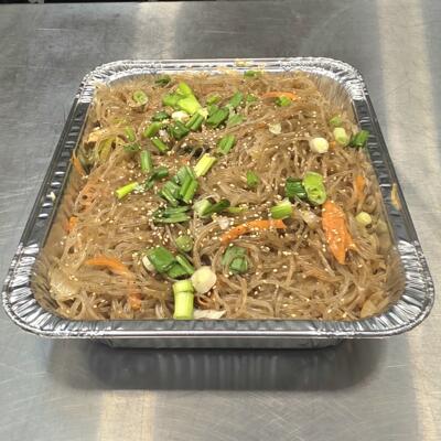 1/2 Pan of Japche Noodles photo